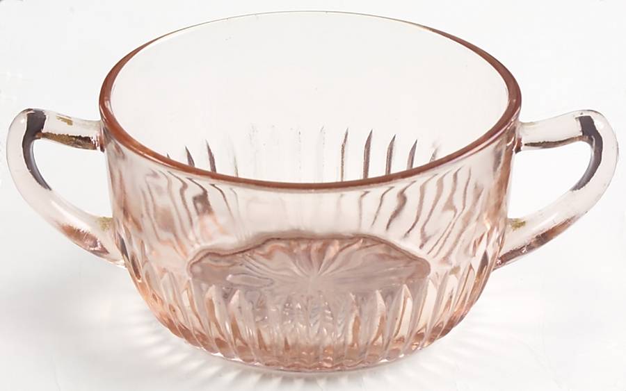 Lace Edge Pink Open Sugar by Anchor Hocking-1