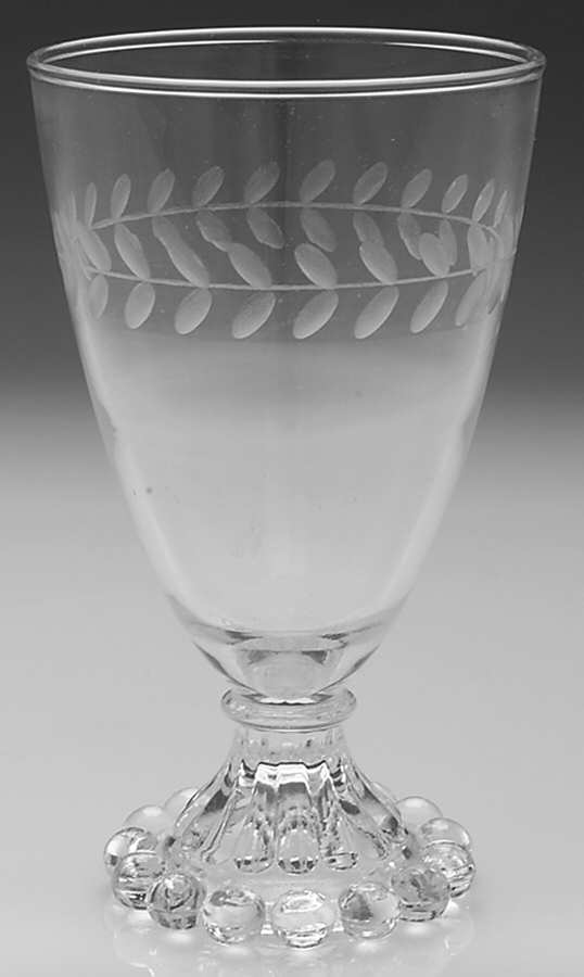 Laurel (Gray Cut) Iced Tea Goblet by Anchor Hocking-1