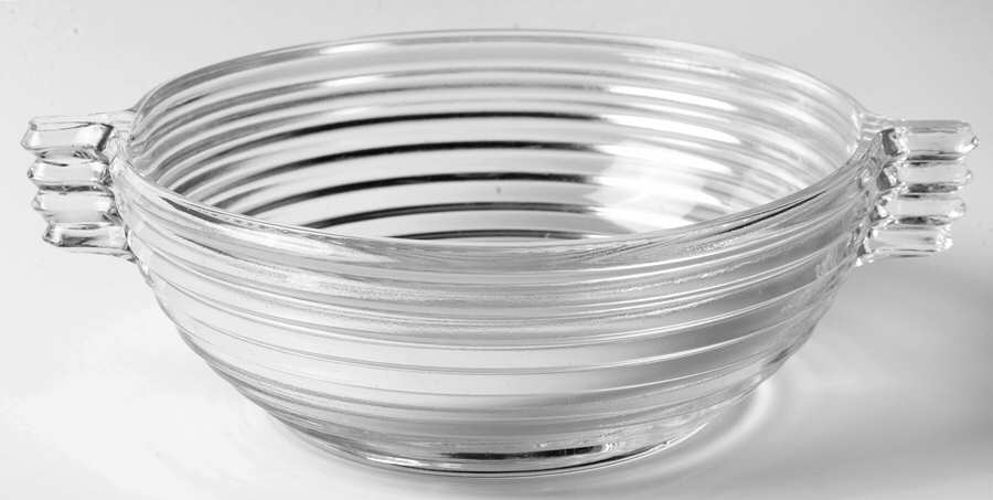 Manhattan Clear 7" Large Fruit Bowl by Anchor Hocking-1