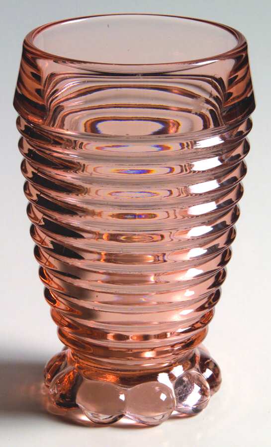 Manhattan Pink 10 Oz Footed Tumbler by Anchor Hocking-1