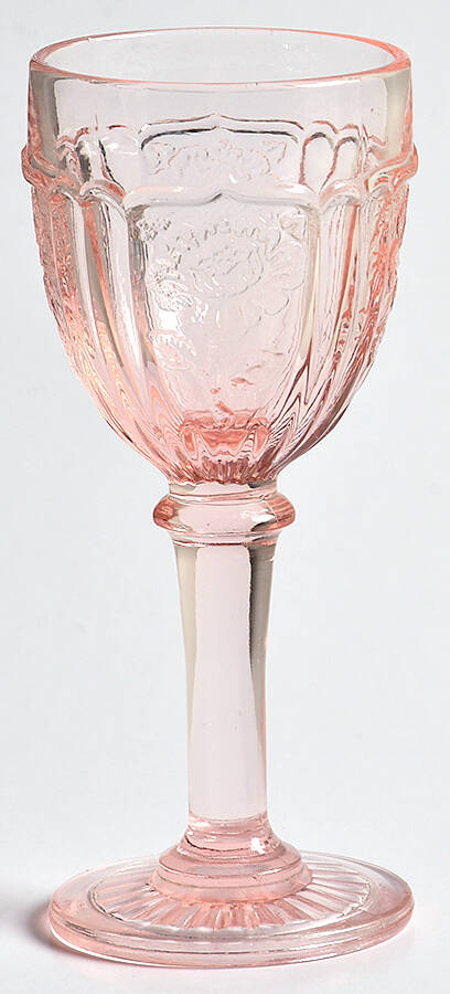 Mayfair Pink Cordial Glass by Anchor Hocking-1