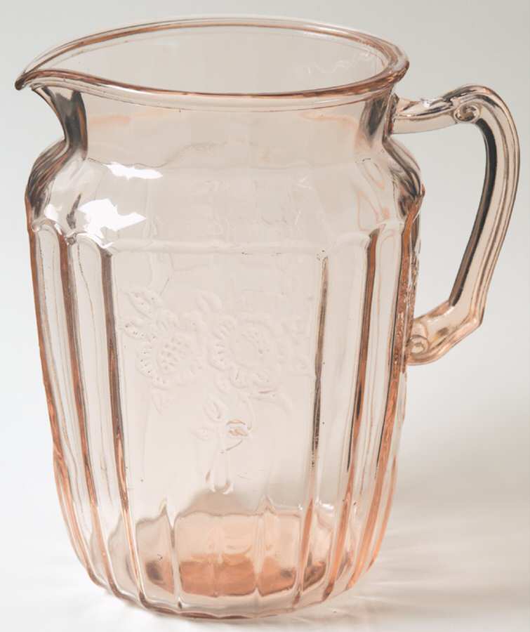 Mayfair Pink 80 Oz Pitcher by Anchor Hocking-1