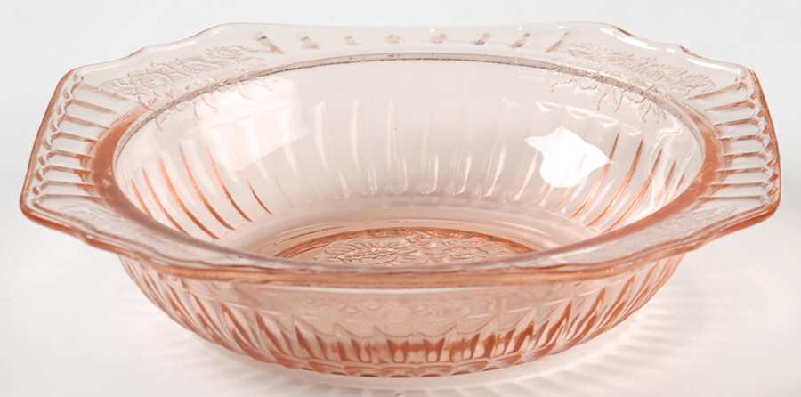 Mayfair Pink Cereal Bowl by Anchor Hocking-1