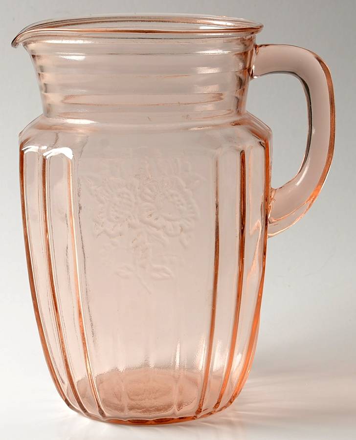 Mayfair Pink 60 Oz Pitcher by Anchor Hocking-1