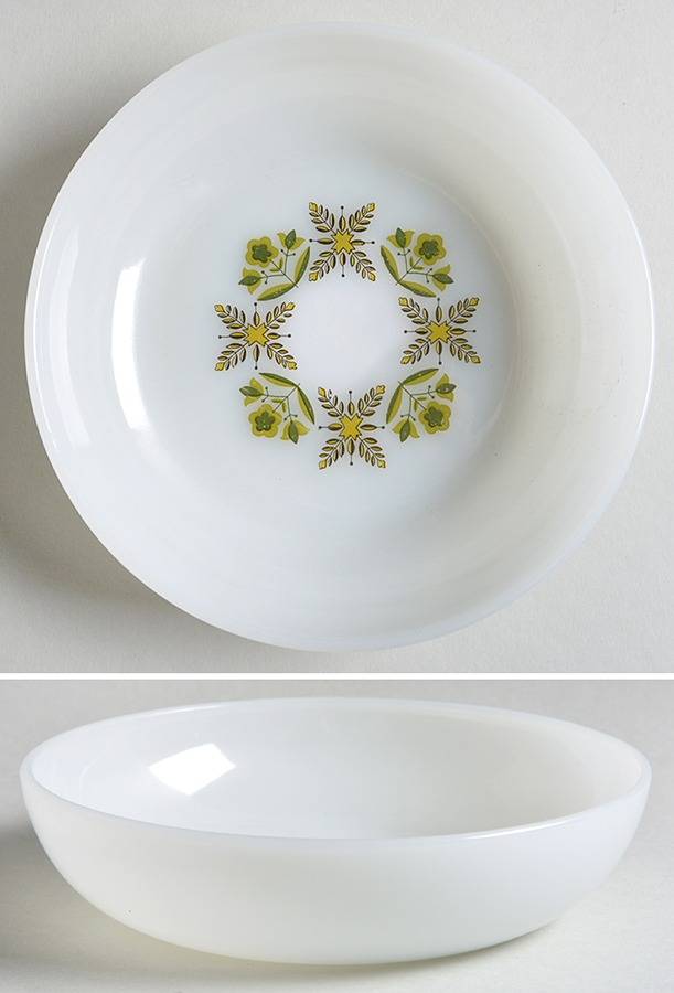 Meadow Green Coupe Soup Bowl by Anchor Hocking-1