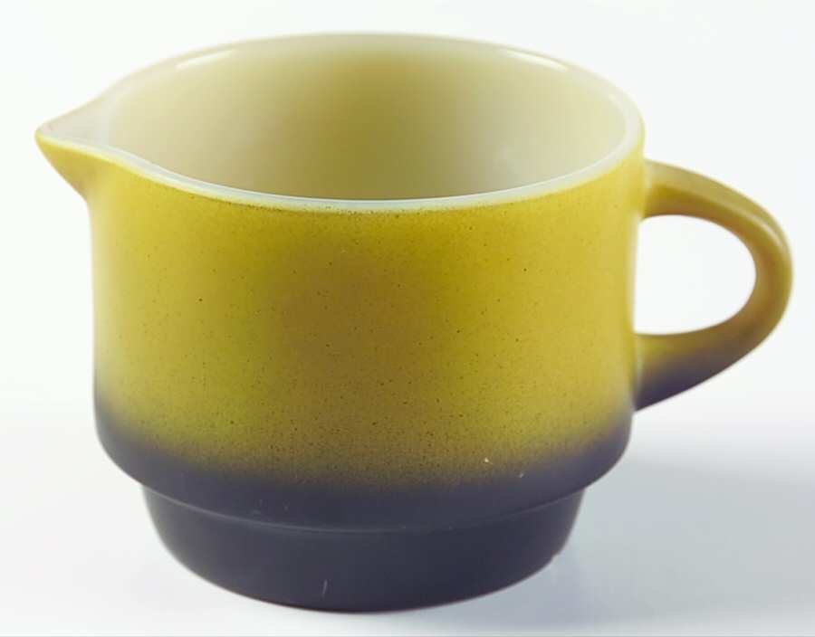 Meadow Green Creamer by Anchor Hocking-1