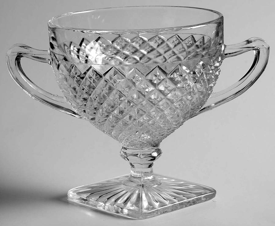 Miss America Clear Open Sugar by Anchor Hocking-1