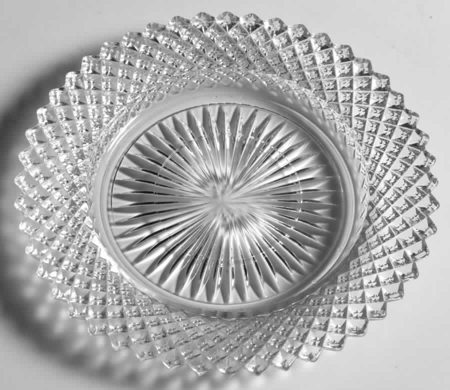 Miss America Clear Saucer Only by Anchor Hocking-1