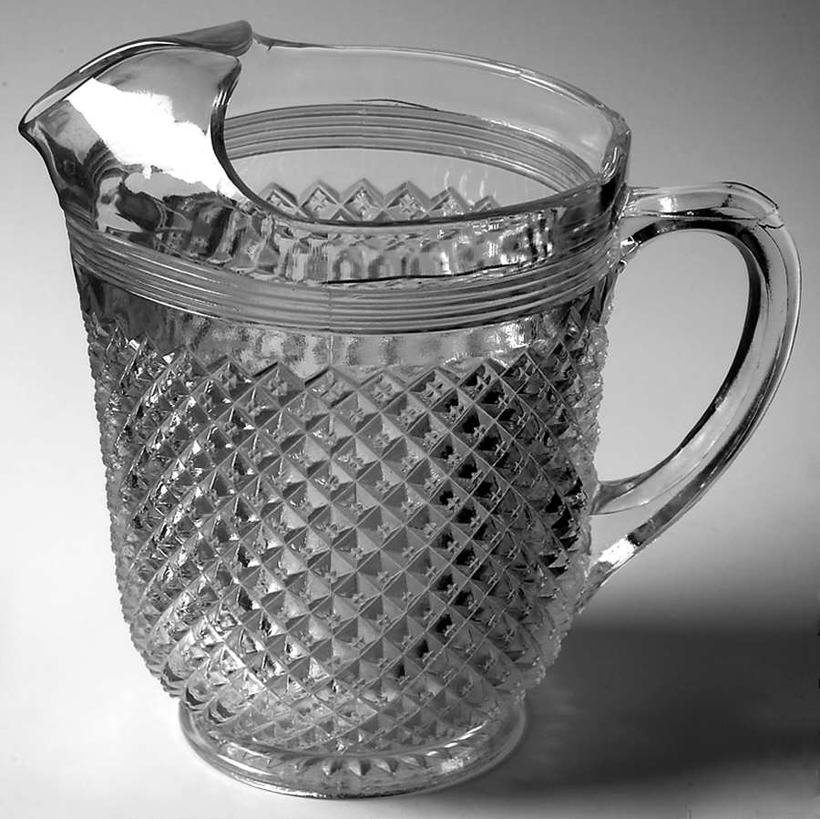 Miss America Clear 65 Oz Ice Lip Pitcher by Anchor Hocking-1