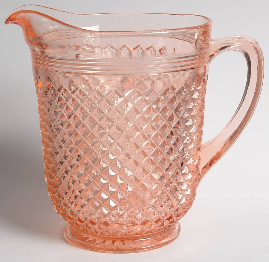 Miss America Pink 65 Oz Pitcher by Anchor Hocking-1