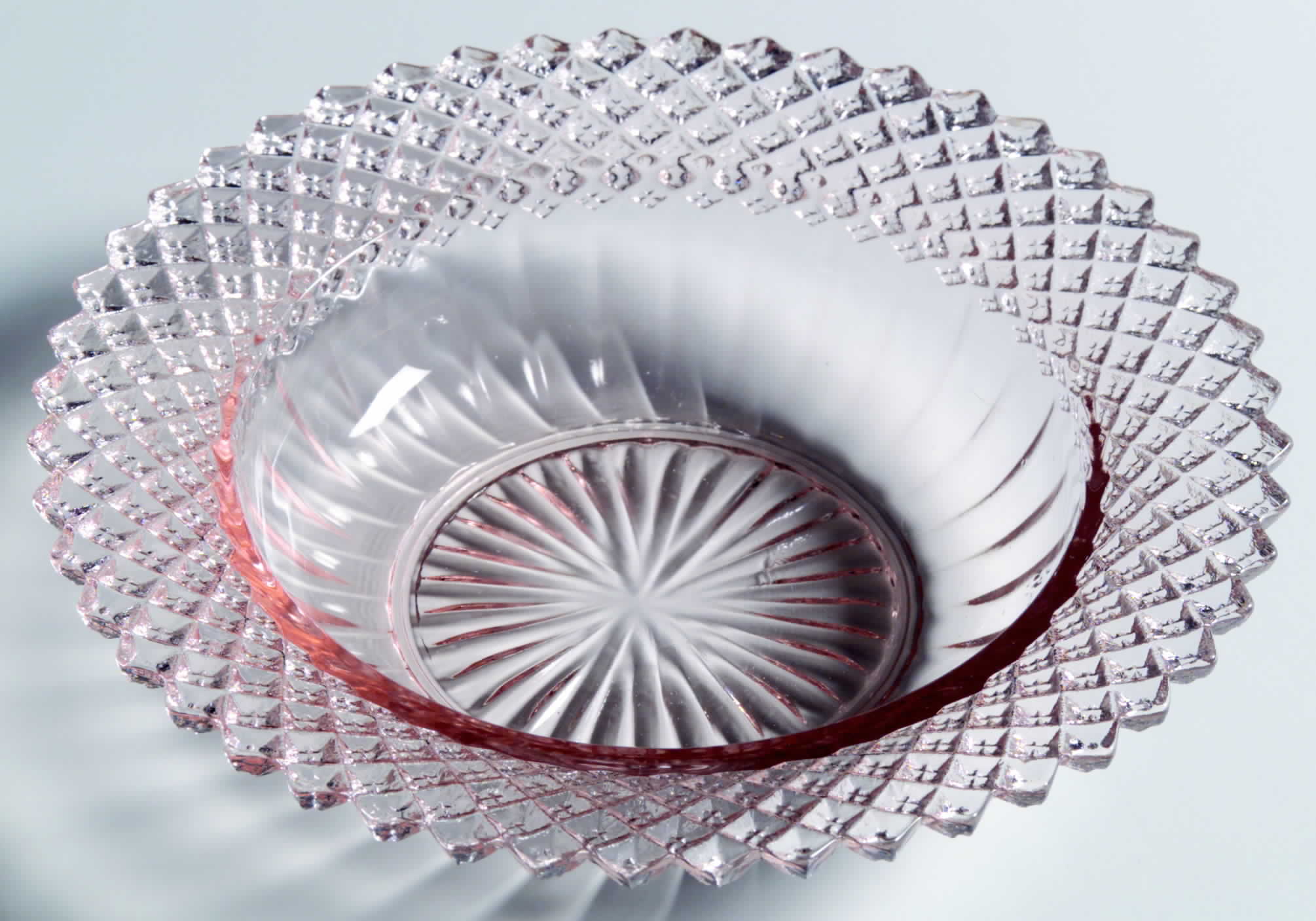 Miss America Pink Cereal Bowl by Anchor Hocking-1