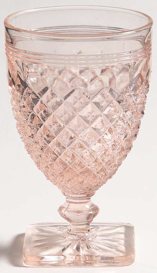 Miss America Pink Wine Glass by Anchor Hocking-1