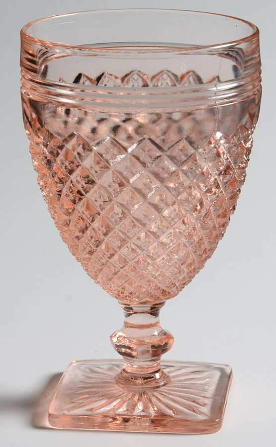 Miss America Pink Juice Glass by Anchor Hocking-1