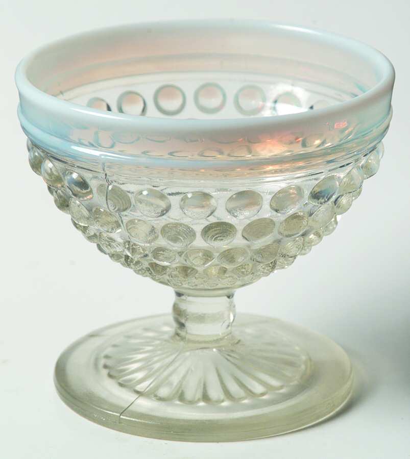 Moonstone Clear Opalescent Champagne/Tall Sherbet by Anchor Hocking-1