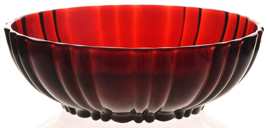 Old Cafe Royal Ruby Cereal Bowl by Anchor Hocking-1