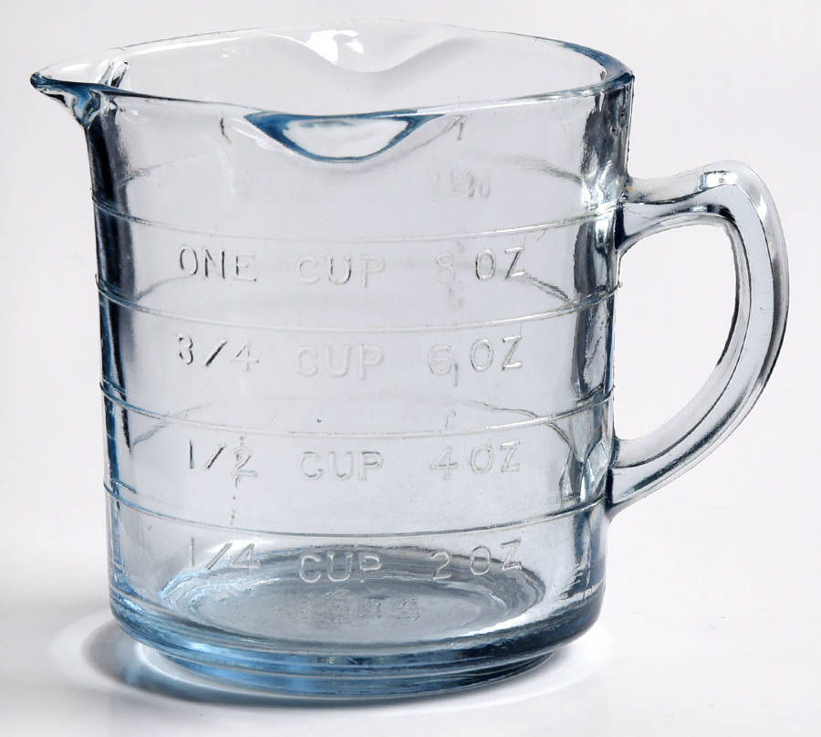Philbe Sapphire Blue Ovenware 1 Cup Measuring Cup by Anchor Hocking-1