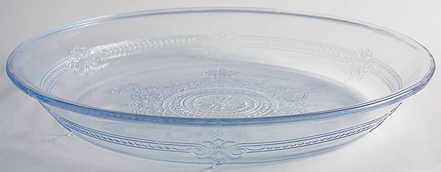Philbe Sapphire Blue Ovenware 9 1/2" Pie Plate by Anchor Hocking-1
