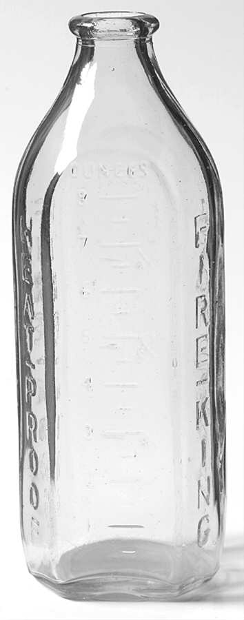 Philbe Sapphire Blue Ovenware 8 Oz Baby Bottle by Anchor Hocking-1