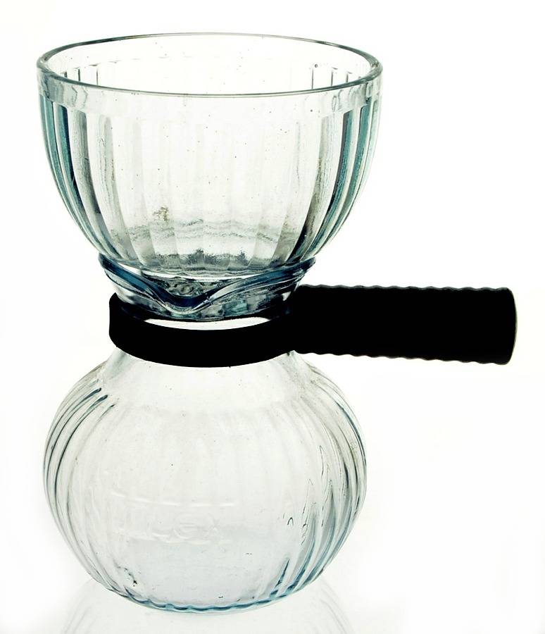 Philbe Sapphire Blue Ovenware 2 Cup Dripolator by Anchor Hocking-1