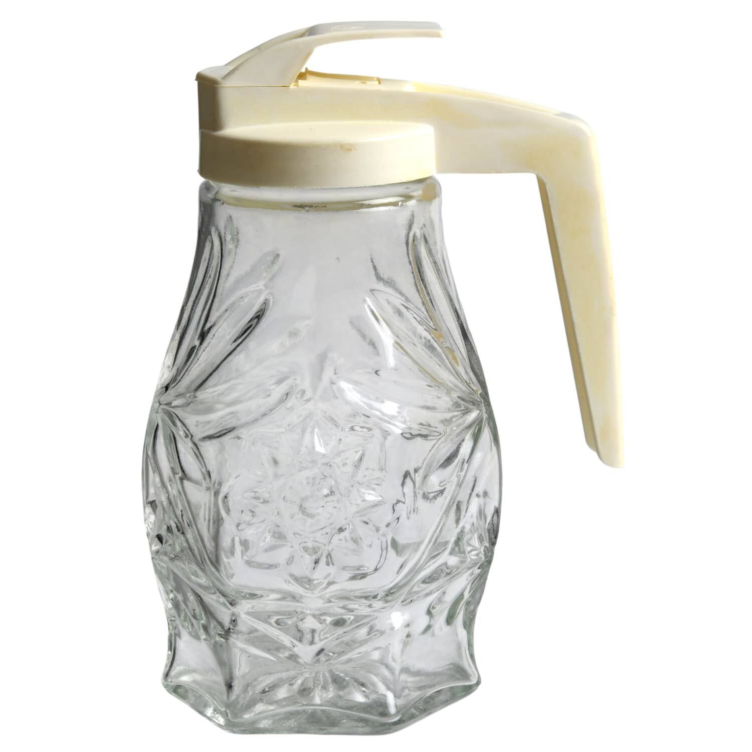 Prescut Clear Syrup & Plastic Lid by Anchor Hocking-1