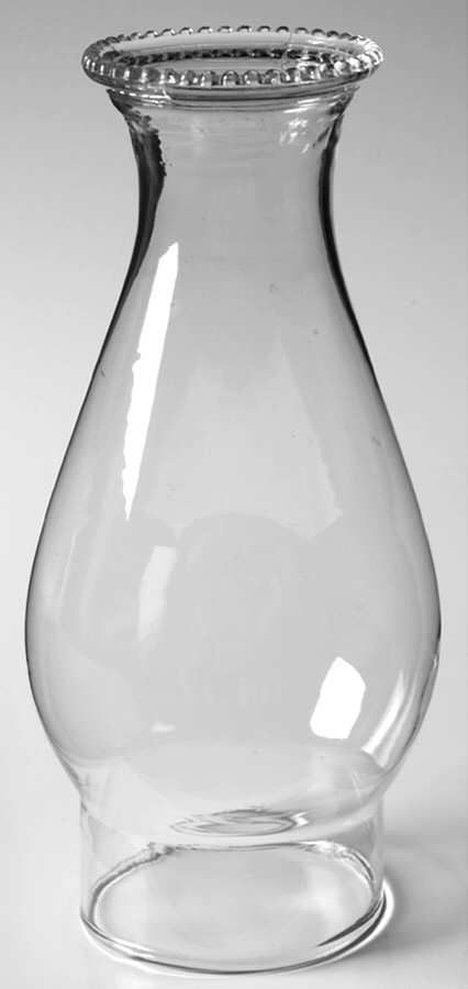 Prescut Clear Hurricane Lamp, Globe Only by Anchor Hocking-1