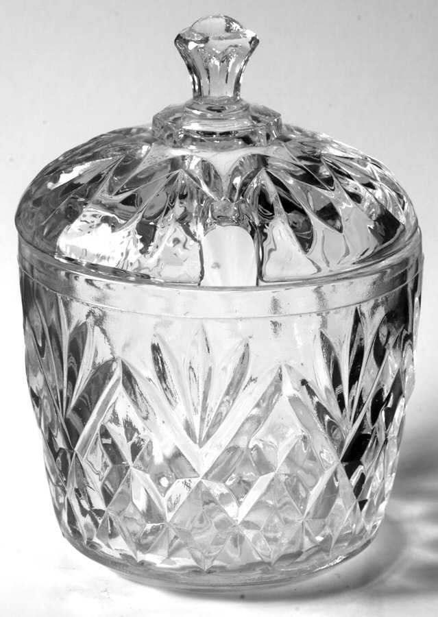 Prescut Clear Marmalade & Lid by Anchor Hocking-1