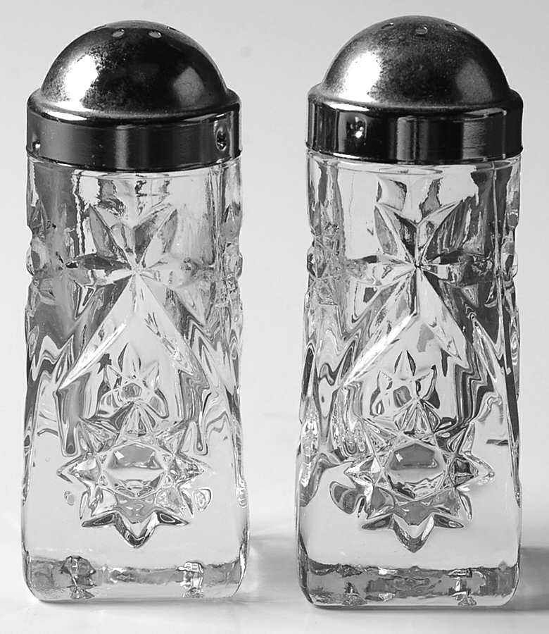 Prescut Clear Shaker Set with Metal Lids by Anchor Hocking-1