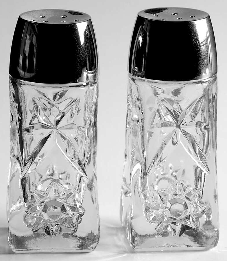 Prescut Clear Shaker Set & Plastic Lids by Anchor Hocking-1