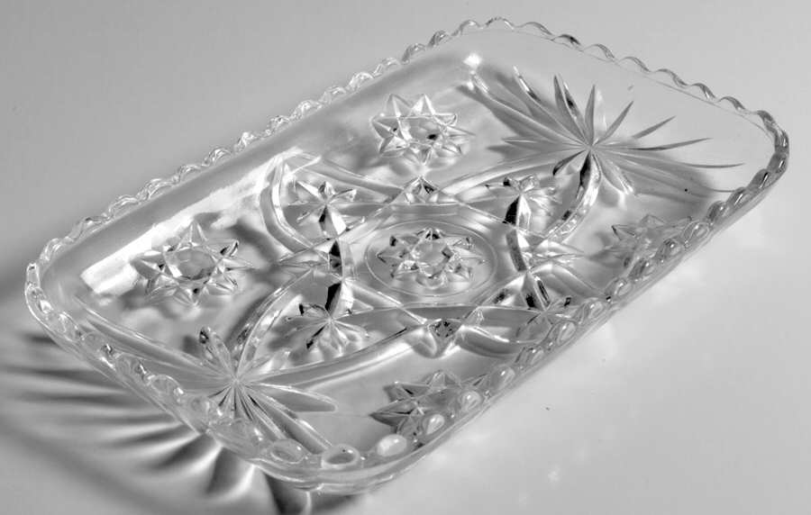 Prescut Clear Rectangular Tray by Anchor Hocking-1