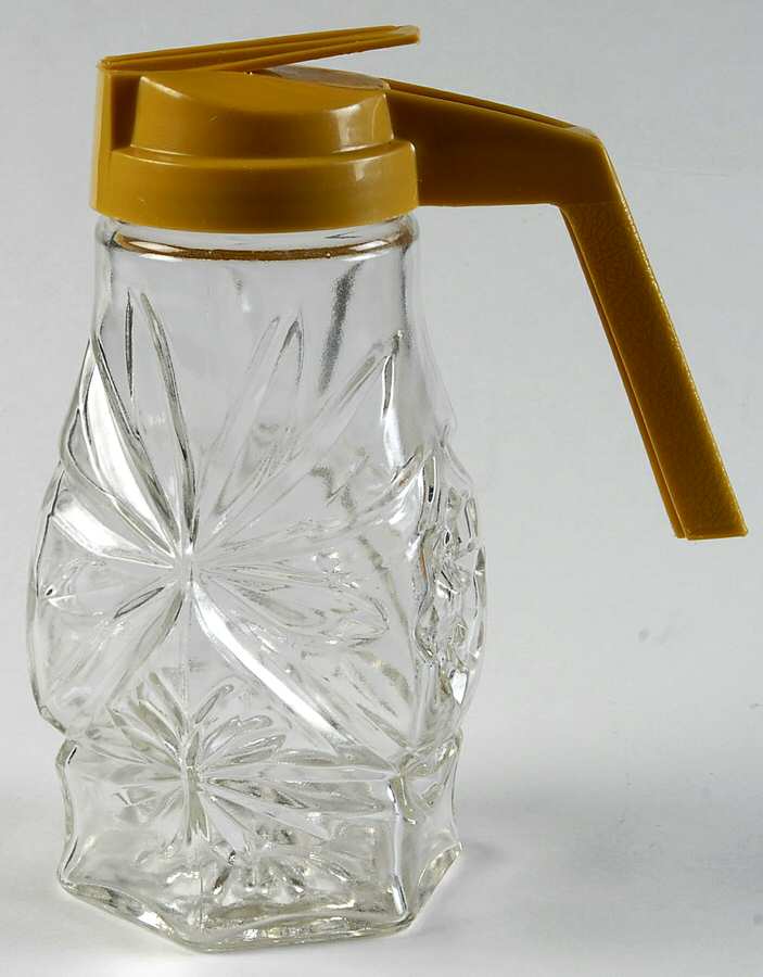 Prescut Clear Syrup & Plastic Lid by Anchor Hocking-1