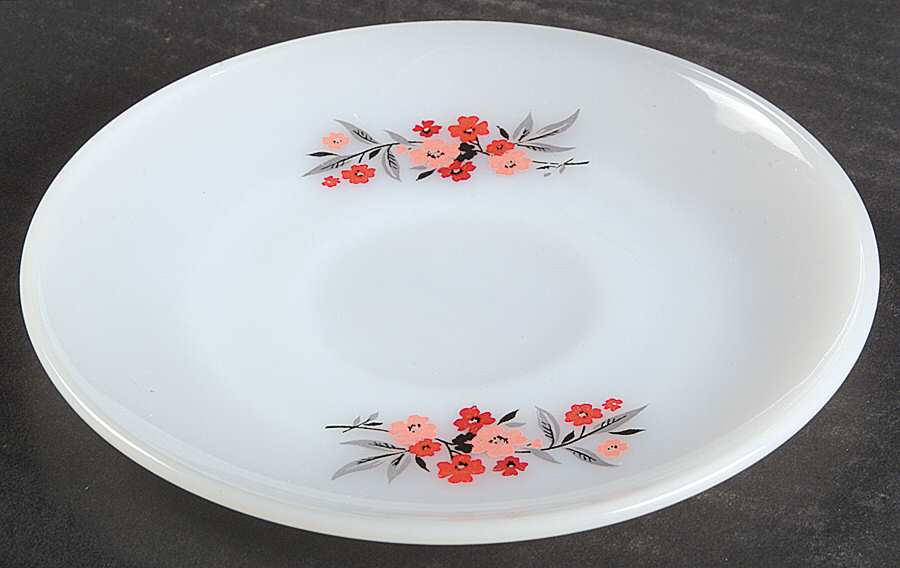 Primrose (Fire King) Saucer Only by Anchor Hocking-1