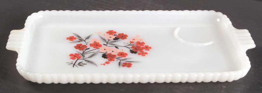 Primrose (Fire King) Snack Plate No Cup by Anchor Hocking-1