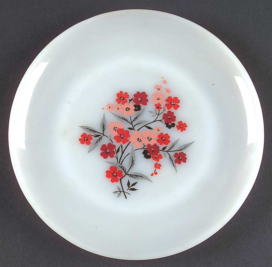 Primrose (Fire King) 7" Salad Plate by Anchor Hocking-1