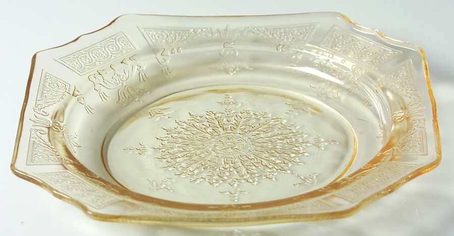 Princess Apricot Bread & Butter Plate by Anchor Hocking-1