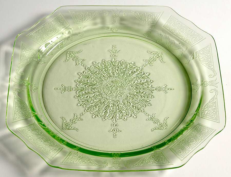 Princess Green Dinner Plate by Anchor Hocking-1