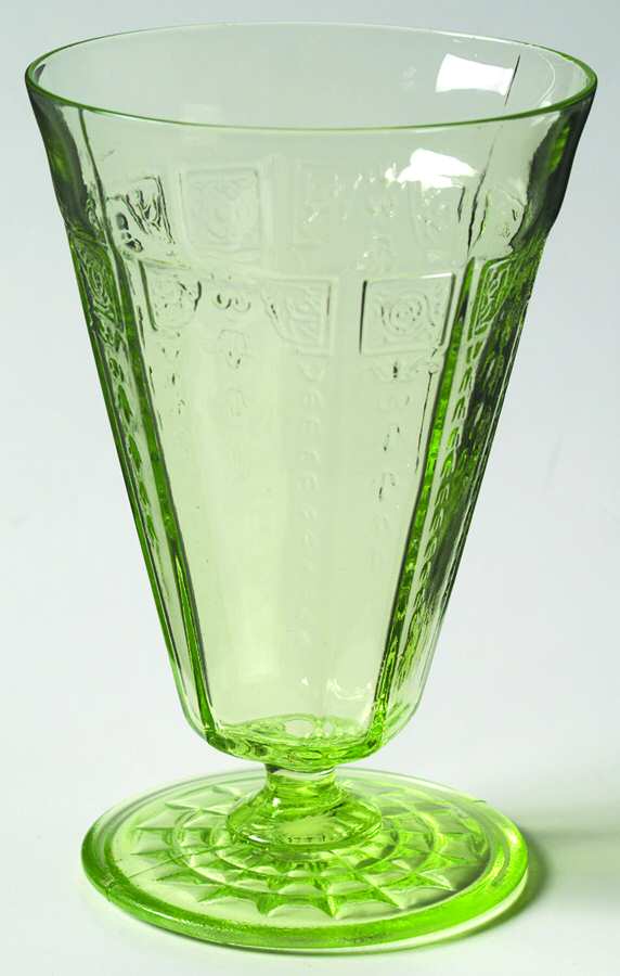 Princess Green 10 Oz Footed Tumbler by Anchor Hocking-1