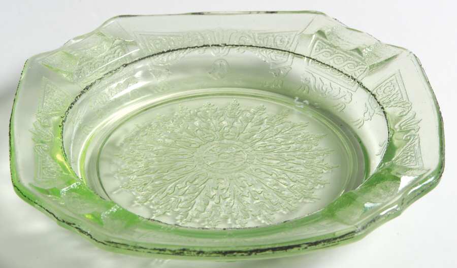Princess Green Ashtray by Anchor Hocking-1