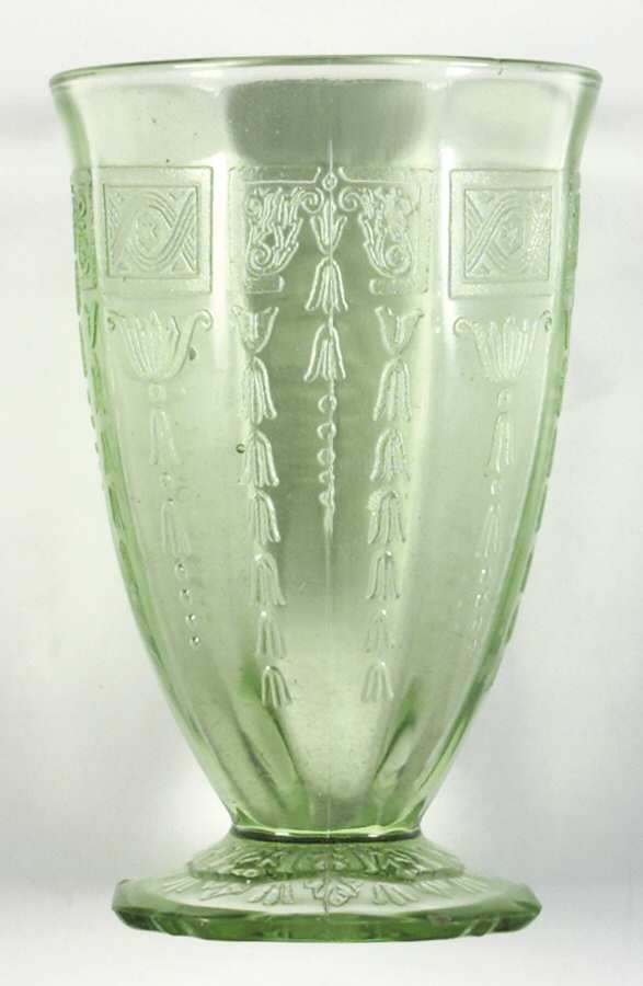 Princess Green 9 Oz Footed Tumbler by Anchor Hocking-1