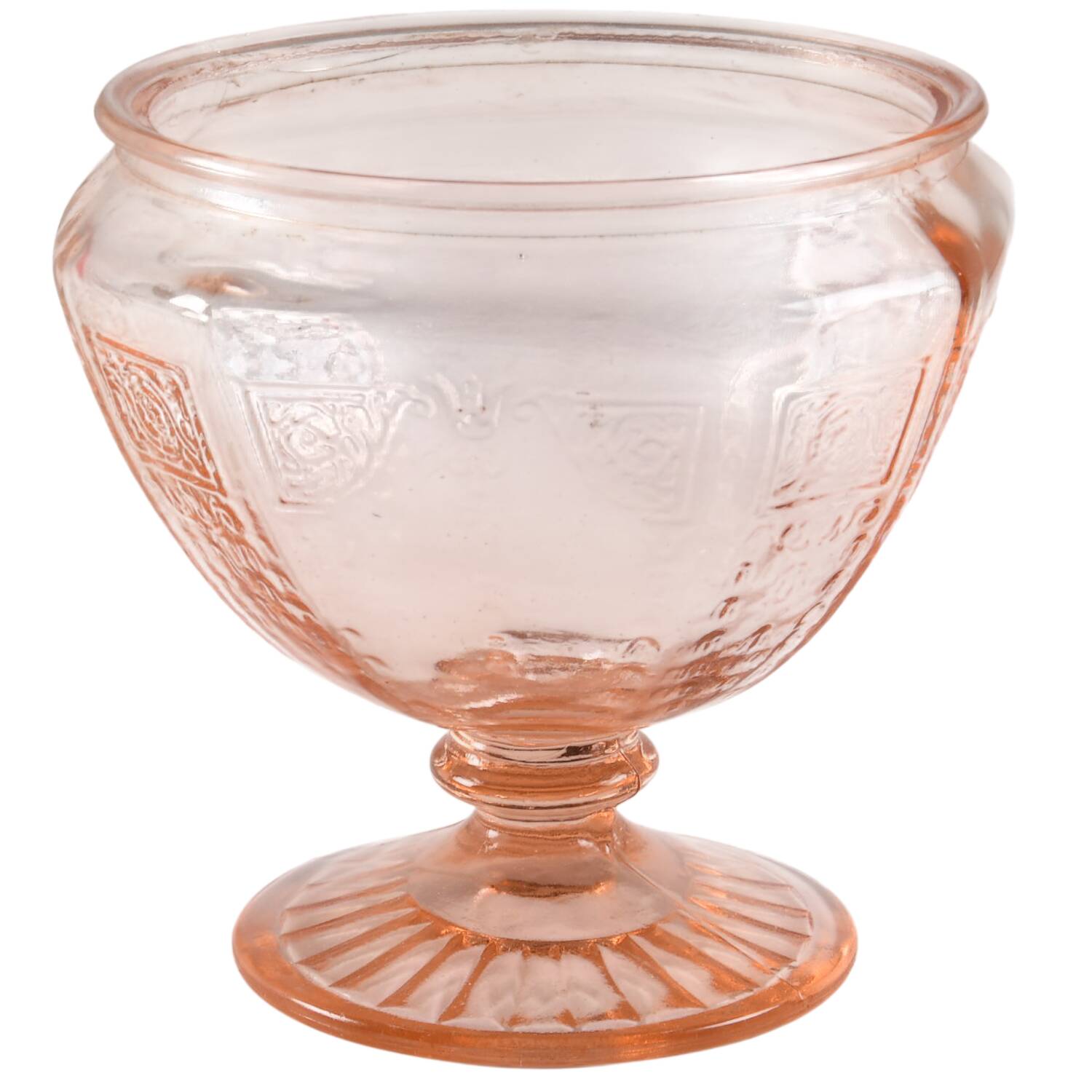 Princess Pink Candy Jar No Lid by Anchor Hocking-1