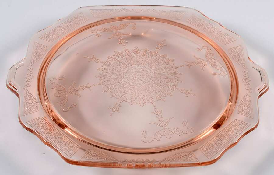Princess Pink Cake Stand by Anchor Hocking-1