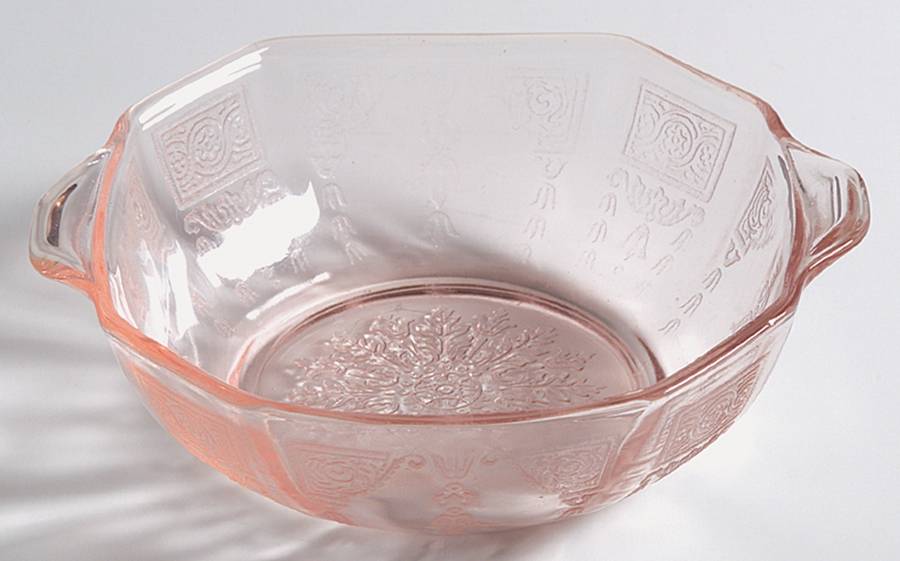 Princess Pink Small Fruit Dessert Bowl by Anchor Hocking-1