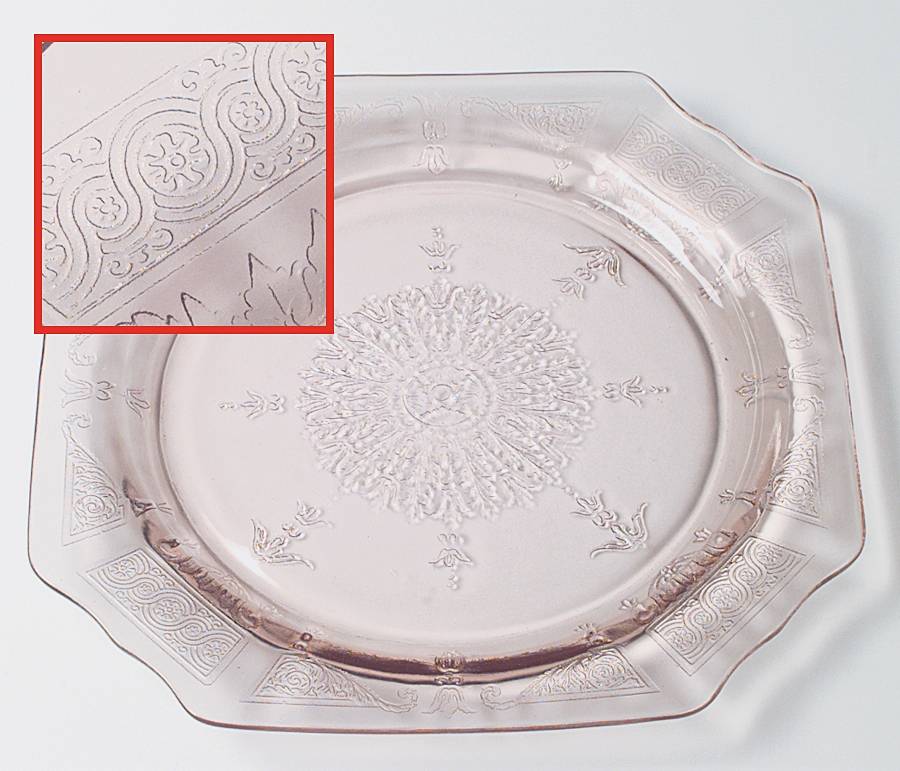 Princess Pink Dinner Plate by Anchor Hocking-1