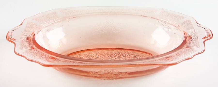 Princess Pink Oval Vegetable Bowl by Anchor Hocking-1