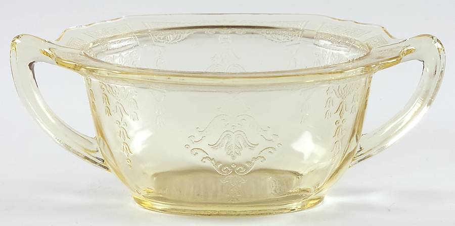 Princess Topaz Open Sugar by Anchor Hocking-1
