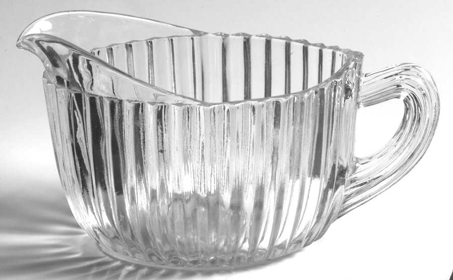 Queen Mary Clear Creamer by Anchor Hocking-1