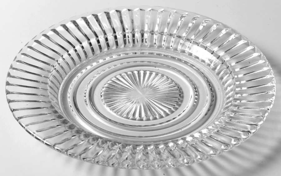 Queen Mary Clear Saucer Only by Anchor Hocking-1