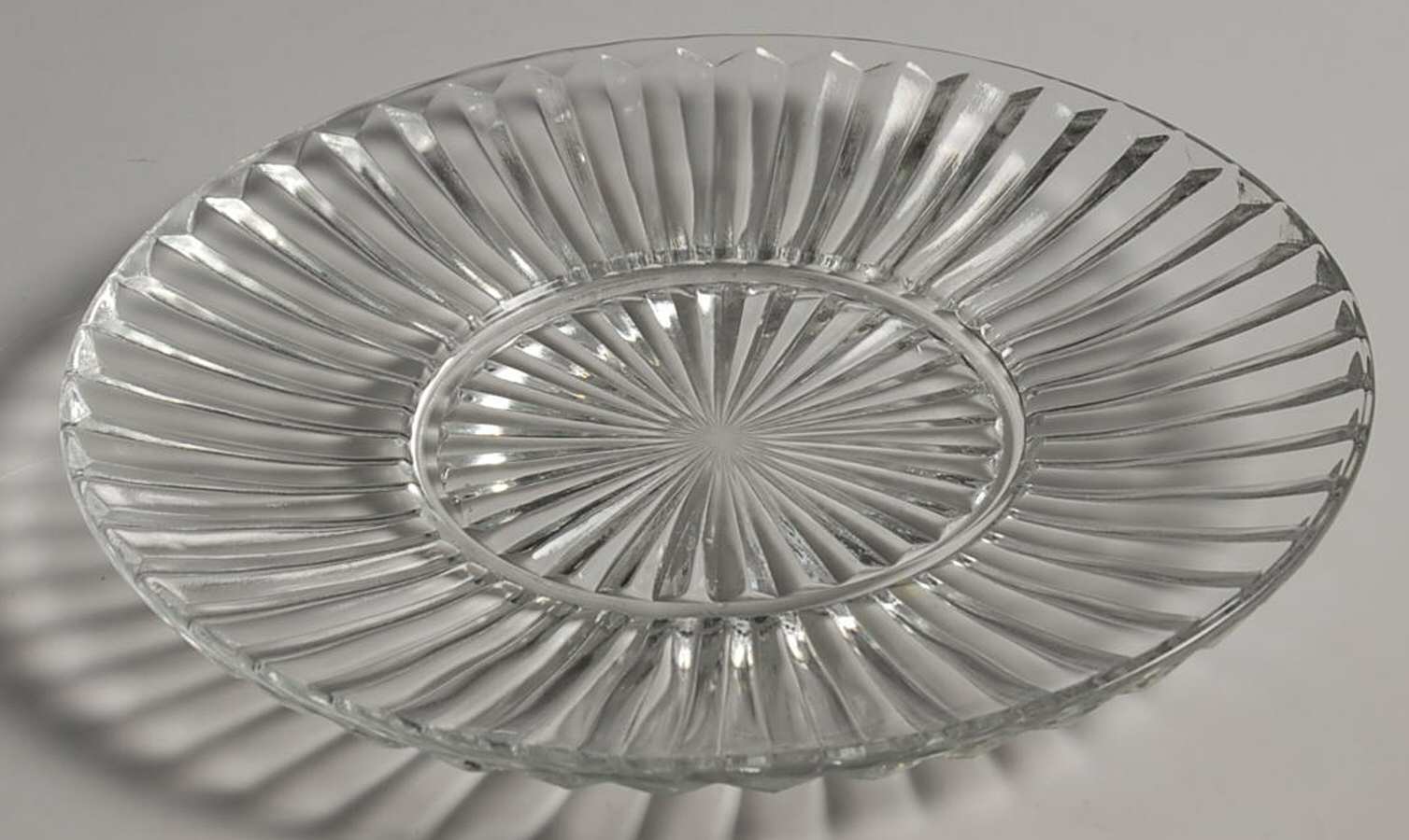Queen Mary Clear Mayonnaise Underplate Only by Anchor Hocking-1
