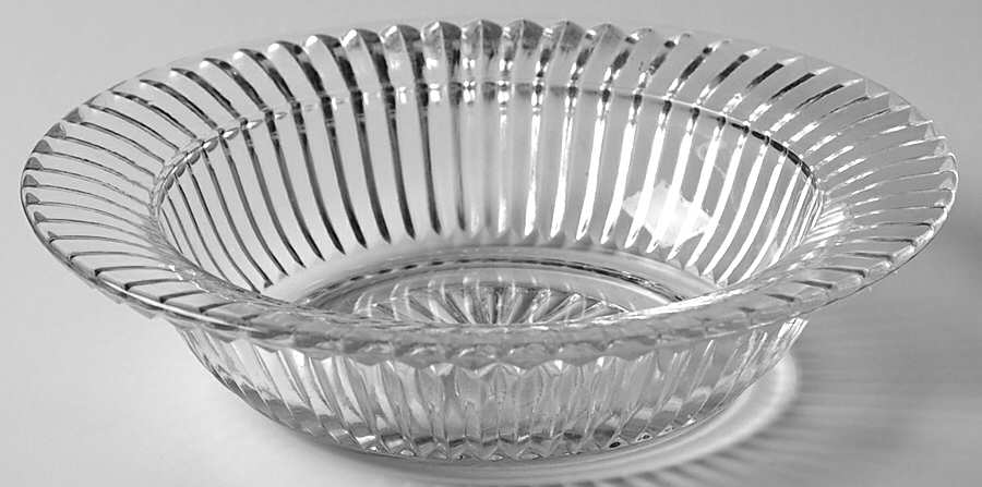 Queen Mary Clear Rimmed Cereal Bowl by Anchor Hocking-1