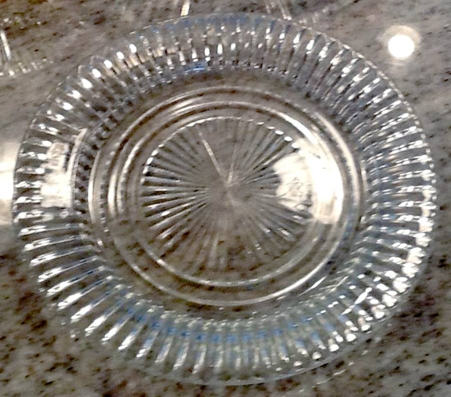 Queen Mary Pink Salad Plate by Anchor Hocking-1