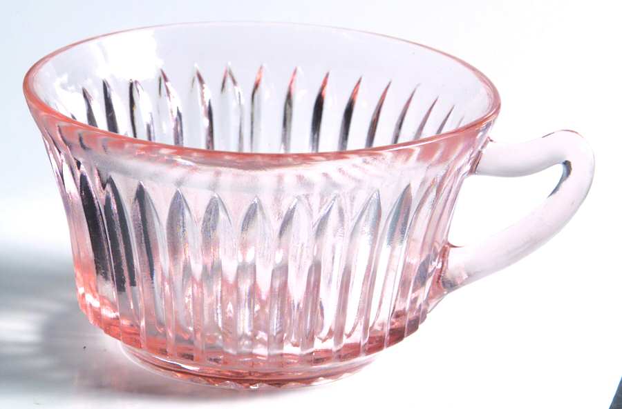 Queen Mary Pink Cup Only by Anchor Hocking-1
